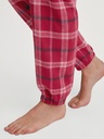 Pyjama dame boutonnée longues manches CALIDA "Holiday Dreams" 42434 - Deep Red 732