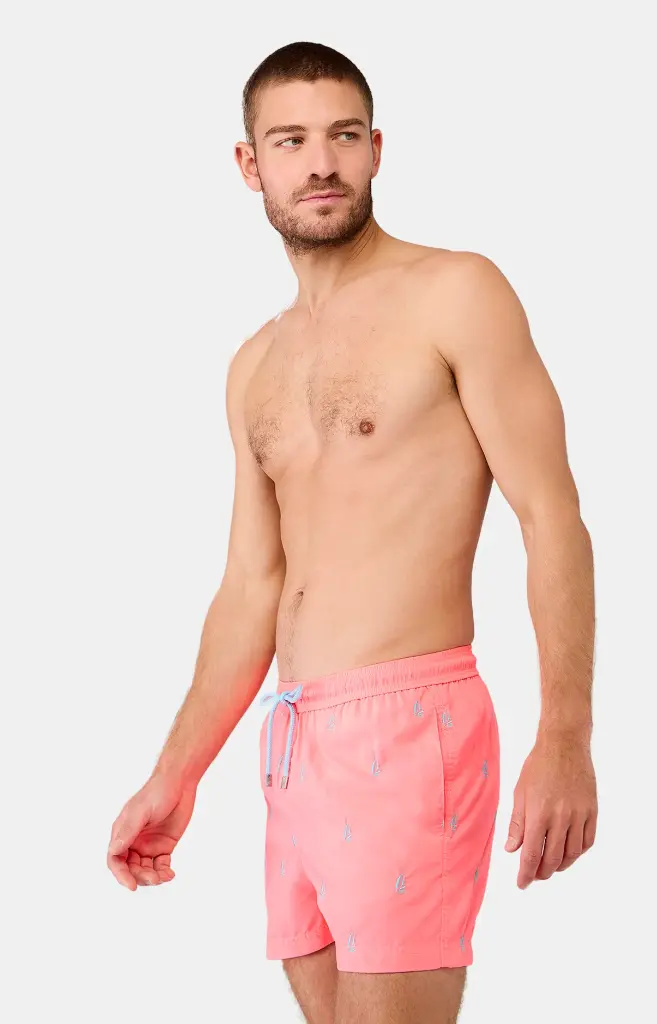 Short de bain ARTHUR BBB - Rose BOATE25