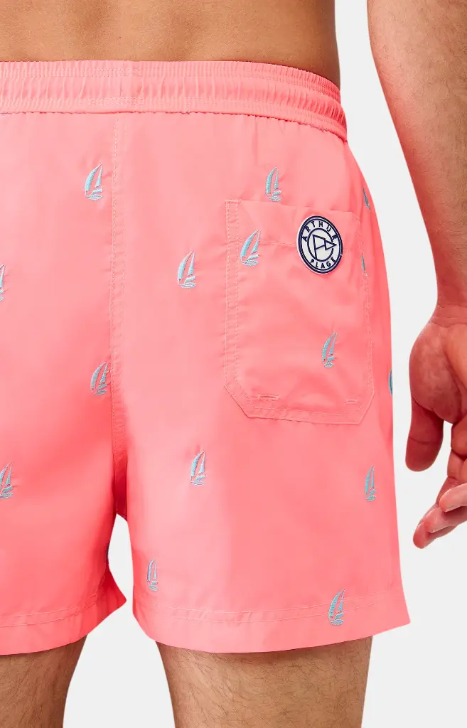 Short de bain ARTHUR BBB - Rose BOATE25