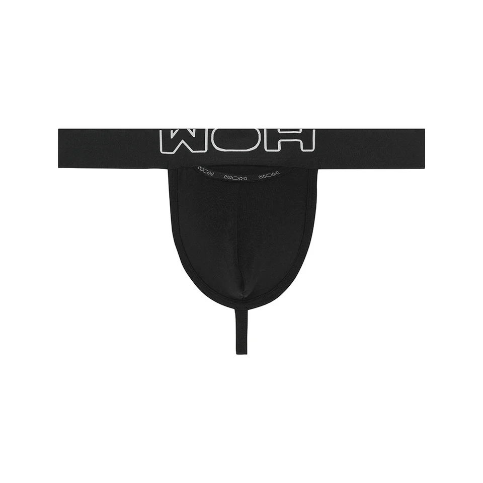 String sexy pour homme NOIR HANDMADE "G-String" - Noir 