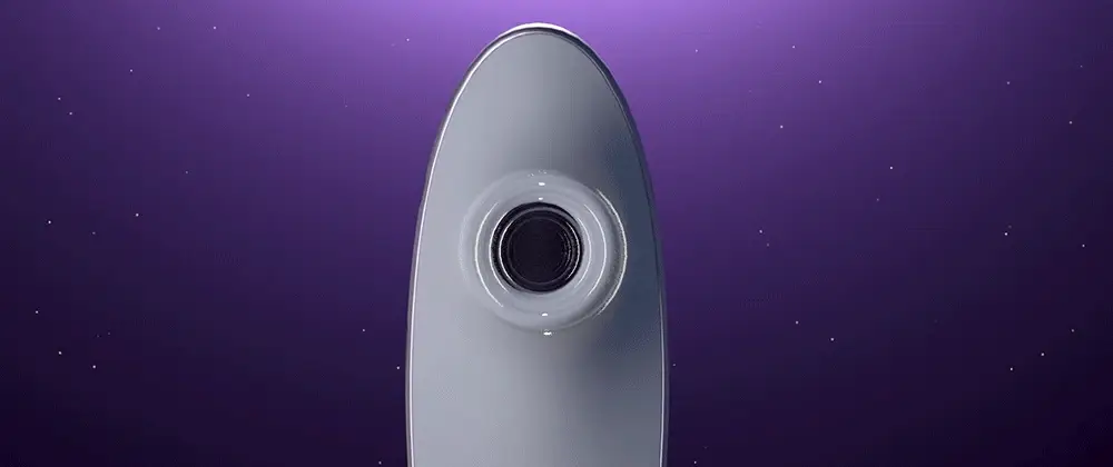 Stimulateur clitoridien à ondes pulsées contrôlé par application avec projecteur de lumière stellaire SVAKOM "Pulse Galaxie" - Metallic Lilac 