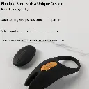 Anneau pénien vibrant controlé par application SVAKOM "Winni 2" - Noir