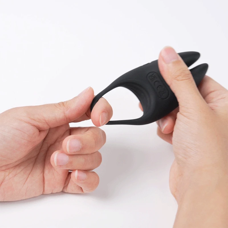 Anneau pénien vibrant controlé par application SVAKOM "Winni 2" - Noir