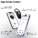 Anneau pénien vibrant controlé par application SVAKOM "Winni 2" - Noir