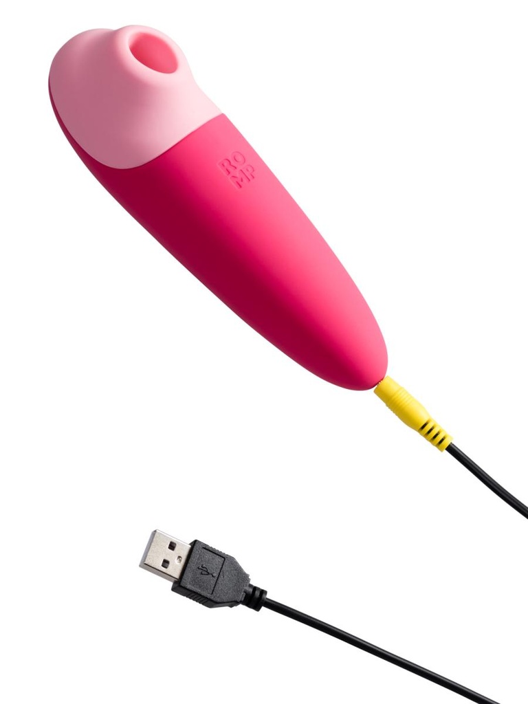 Stimulateur clitoridien ROMP by WOMANIZER "Shine X" - Rose