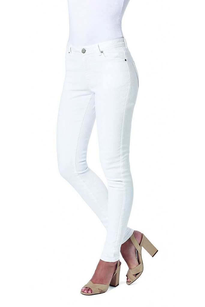 Pantalon legging JANIRA "Casual Denim" 1025257 - Blanc 771