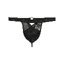String sexy pour homme WOH "G-String Pure Seduction" - Noir