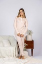Pyjama long dame MIRA 8443MW - Vieux Rose 02