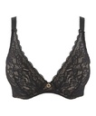 Soutien-gorge armature triangle confort AUBADE "Rosessence" HK12-02 - Noir