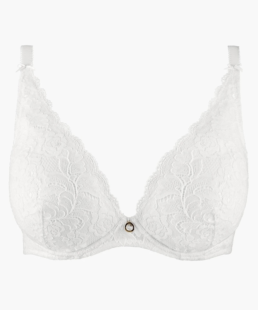 Soutien-gorge armature triangle confort AUBADE "Rosessence" HK12-02 - Opale