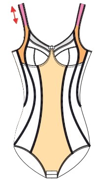 Combiné sans armatures ANITA COMFORT "Clara" 3459 - Bois de Rose 596