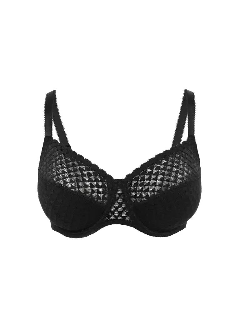 Soutien-gorge avec armatures emboitant SIMONE PERELE "Subtile" 19Y320 - Noir 015