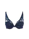 Soutien-gorge push-up triangle SIMONE PERELE "Saga" 15C347 - Sapphire 556
