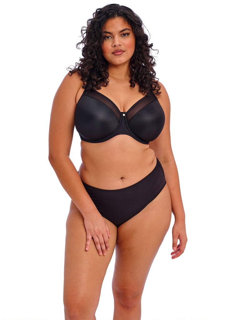 Soutien-gorge amraturé moulé ELOMI "Smooth" EL4301 - Noir BLK