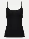 Top invisible fines bretelles CHANTELLE "SoftStretch" C10620 - Noir 011