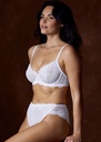 Soutien-gorge armaturé WACOAL "Vivid Attection" WA841384 - Blanc WHE