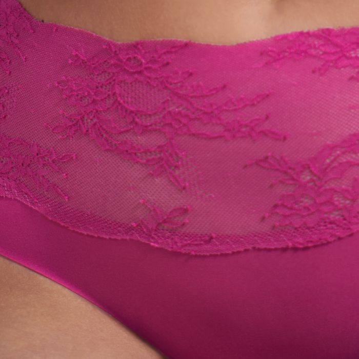 Slip taille haute ANITA "Essential Lace" 1304 - Candy Pink 