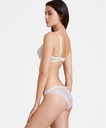 Slip Italien AUBADE "Fleur de Tattoo" TB27 - Blanc