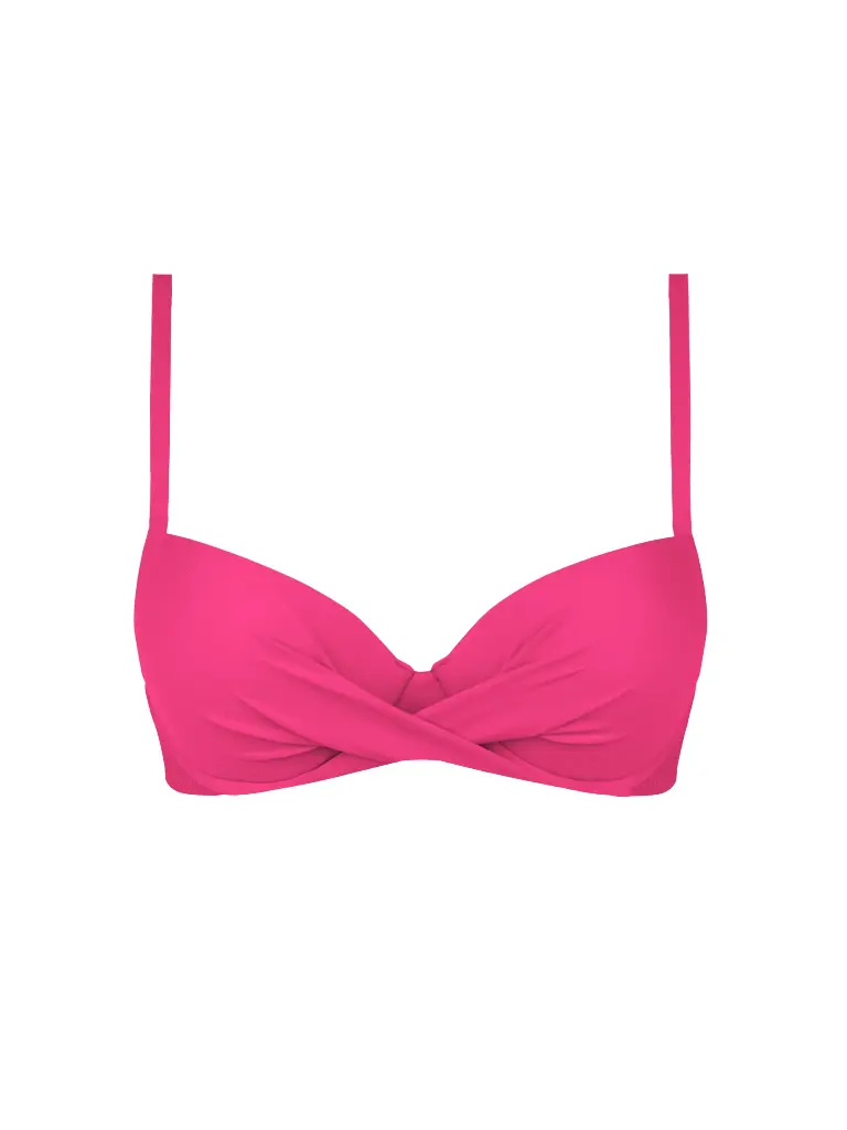 Haut de Bikini armaturé avec coques ANTIGEL "La Chiquissima" EBB4314 - Azalée Chic 2513