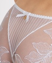 Slip Italien AUBADE "Fleur de Tattoo" TB27 - Blanc