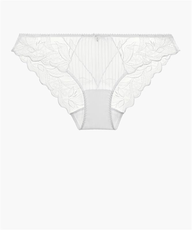 Slip Italien AUBADE "Fleur de Tattoo" TB27 - Blanc