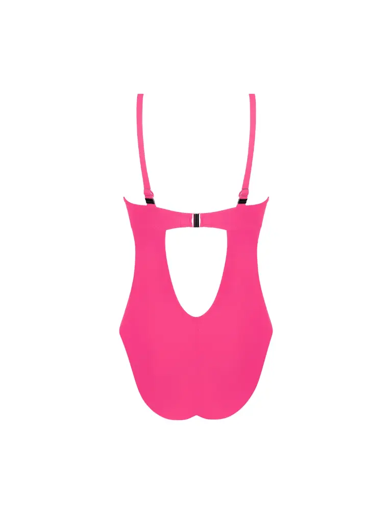 Maillot sans armatures avec coques LISE CHARMEL "La Chiquissima" FBB7914 - Azalée Chic 2513