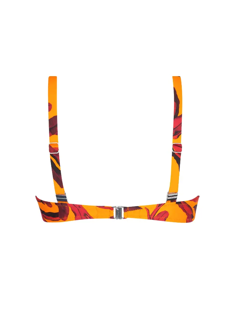 Haut de Bikini armaturé triangle ANTIGEL "La Melanesia" FBB3259 - Jaune Banane 12073