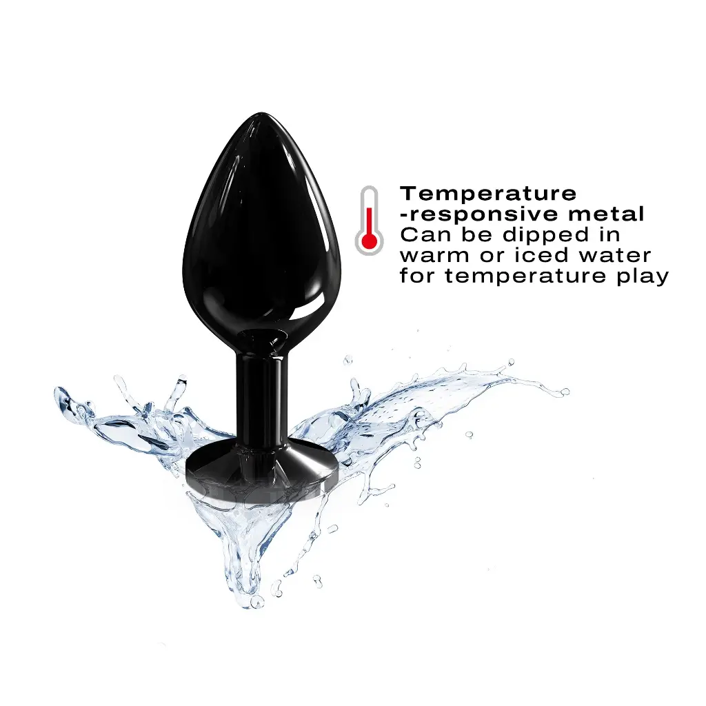 Plug anal DORCEL "Diamond Plug M" - Noir 