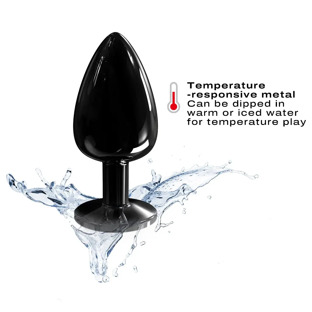 Plug anal DORCEL "Diamond Plug L" - Noir 