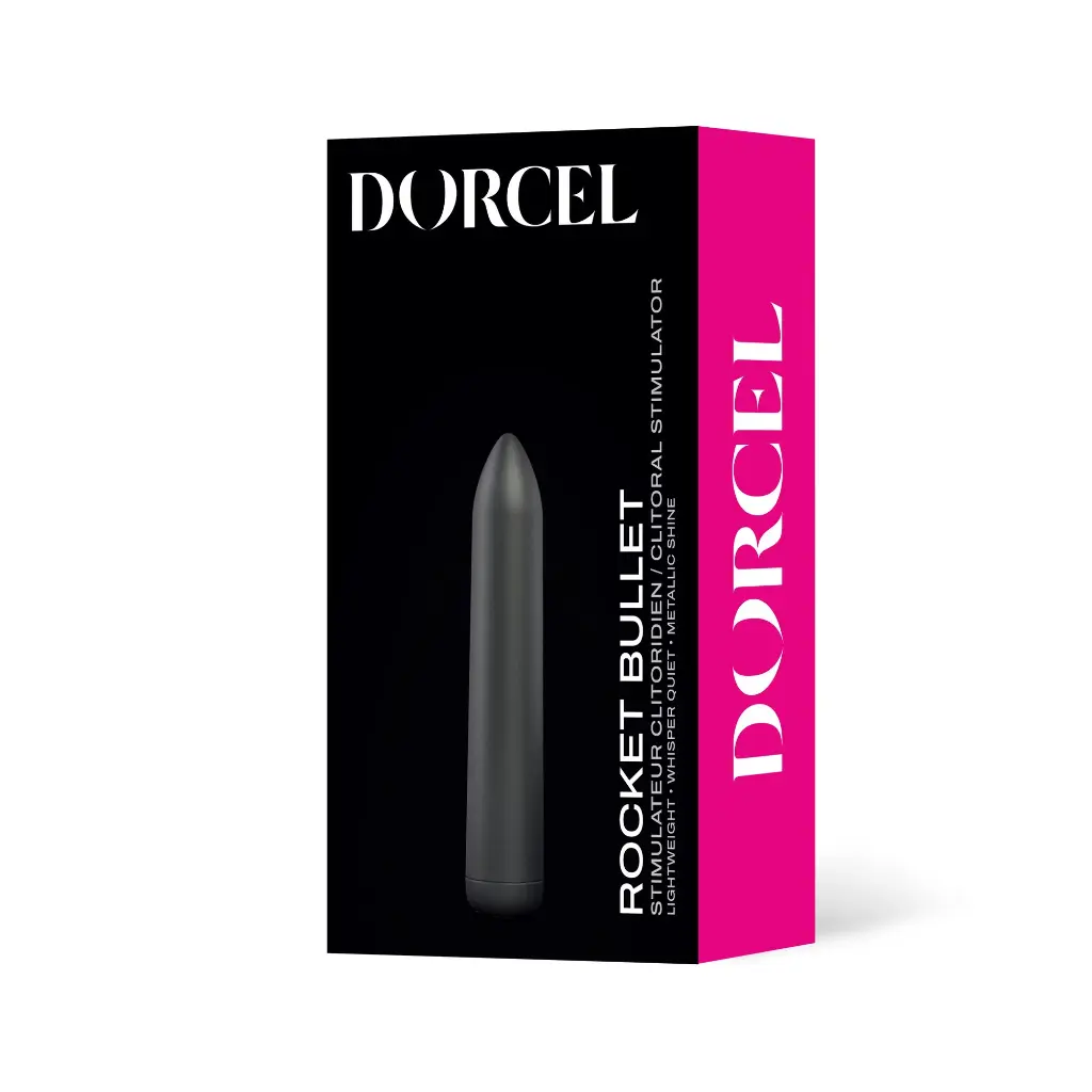 Mini vibromasseur de poche DORCEL "Rocket Bullet" - Noir