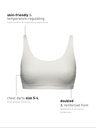 Brassière en tencel & modal CALIDA "Natural Skin" 02239 - Star White 910