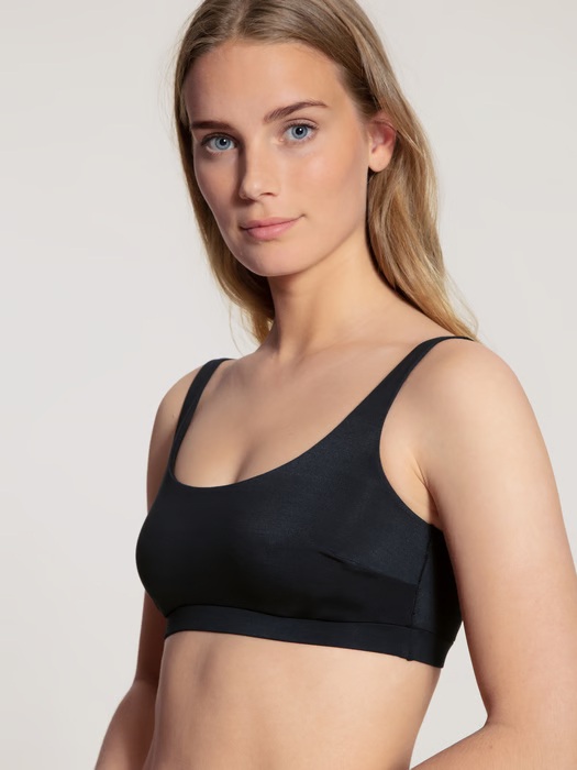 Brassière en tencel & modal CALIDA "Natural Skin" 02239 - Noir 995