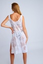 Robe de plage en crochet BANANA MOON "Tupai Cocobeach" Blanc JQV10