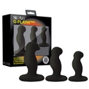 Vibromasseur Point G ou P NEXUS "G-Play+ Trio" - Black 