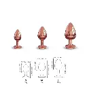 Plug anal DORCEL "Diamond Plug M" - Or Rose