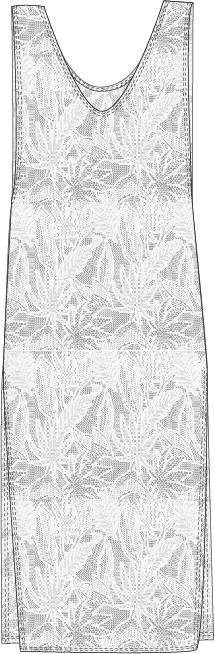 Robe de plage en crochet BANANA MOON "Tupai Cocobeach" Blanc JQV10