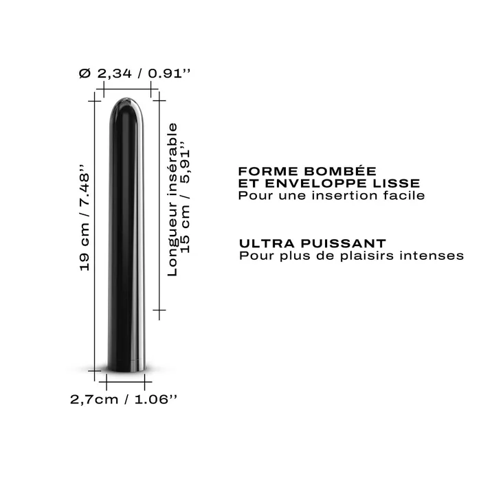 Vibromasseur DORCEL "Black Muse 2.0" - Noir