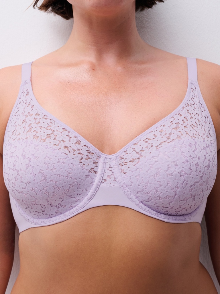 Soutien-gorge armaturé enveloppant CHANTELLE EASY FEEL "Norah" C13F10 - Mauve 027