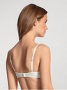 Soutien-gorge triangle à coques sans armatures CALIDA "Cate" 03158 - Albaster Cream 911 (De dos)