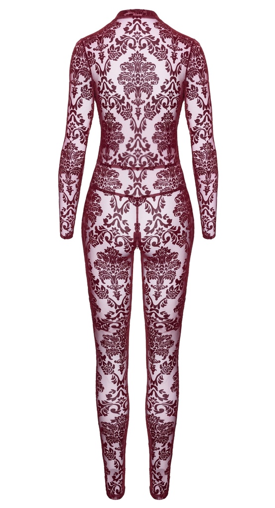 Combinaison sexy NOIR HANDMADE "Kink Royal F382"