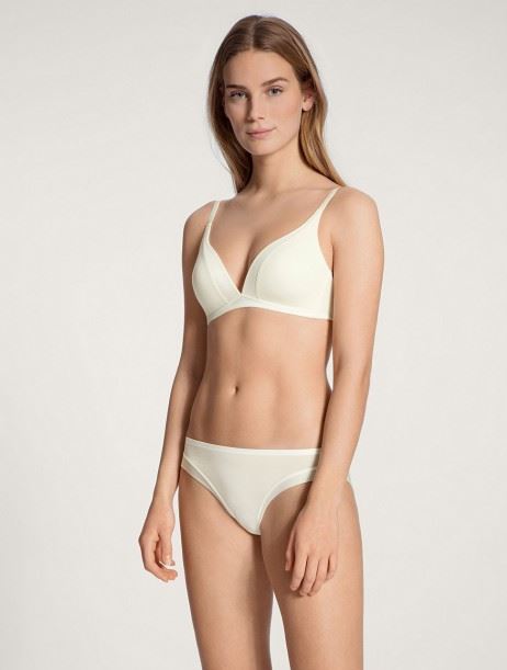 Soutien-gorge triangle à coques sans armatures CALIDA "Cate" 03158 - Albaster Cream 911 (Entier)