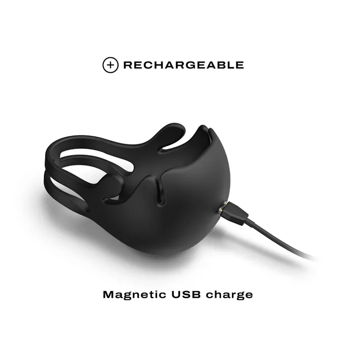 Anneau pénien & stimulateur vibrant de testicules DORCEL "Fun Bag"