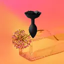Plug anal LOVE TO LOVE "Open Roses" - Noir 