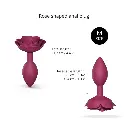Plug anal taille M LOVE TO LOVE "Open Roses" - Plum Star
