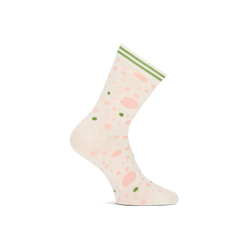 Chaussette dame fantaisie pack de 3 taille 36/42 TECKEL 13117 - Dessin Wavy