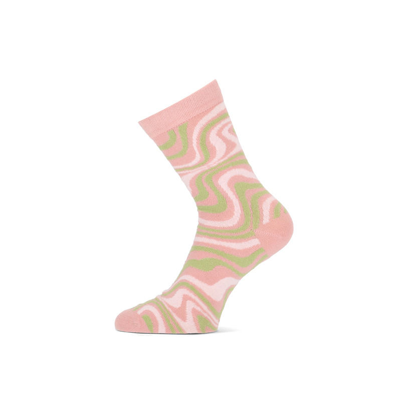 Chaussette dame fantaisie pack de 3 taille 36/42 TECKEL 13117 - Dessin Wavy