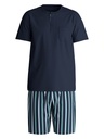 Pyjama homme court 100% coton CALIDA "Relax Choise" 41967 - Saphir Blue 480