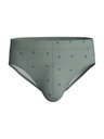 Slip homme fantaisie 90% coton CALIDA "Grafic Cotton" 22767 - Laurel Green 618