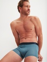 Boxer homme fantaisie 94% coton CALIDA "Cotton Code Design" 26980 - Retro Blue 525