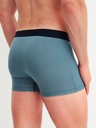 Boxer homme fantaisie 94% coton CALIDA "Cotton Code Design" 26980 - Retro Blue 525